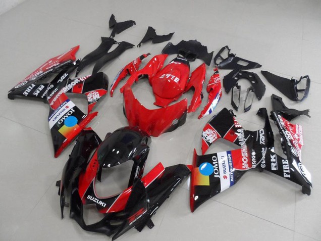 2009-2016 Red Jomo Suzuki GSXR 1000 Fairings 2009-2016 Red Jomo Suzuki GSXR 1000 Fairings