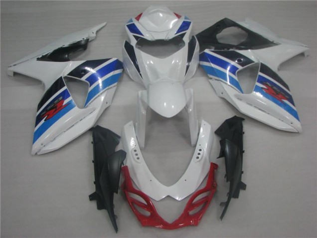 2009-2016 White Blue Suzuki GSXR1000 Fairings 2009-2016 White Blue Suzuki GSXR1000 Fairings