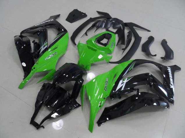 2011-2015 Green and Black Kawasaki Ninja ZX10R Fairings 2011-2015 Green and Black Kawasaki Ninja ZX10R Fairings