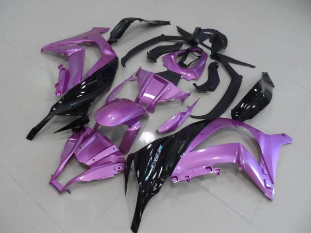 2011-2015 Pink and Black Kawasaki Ninja ZX10R Fairings 2011-2015 Pink and Black Kawasaki Ninja ZX10R Fairings