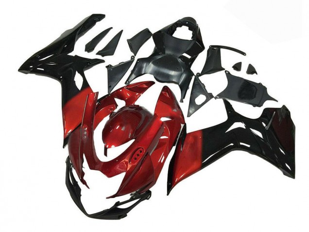 2011-2020 Red Black Suzuki GSXR 600/750 Fairings 2011-2020 Red Black Suzuki GSXR 600/750 Fairings