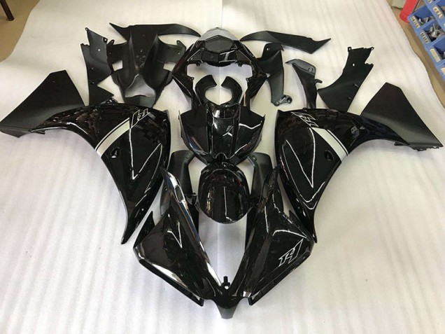 2012-2014 Glossy Black Yamaha YZF R1 Fairings & Bodywork 2012-2014 Glossy Black Yamaha YZF R1 Fairings & Bodywork