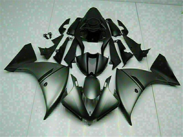2012-2014 Grey Black Yamaha YZF R1 Fairings 2012-2014 Grey Black Yamaha YZF R1 Fairings