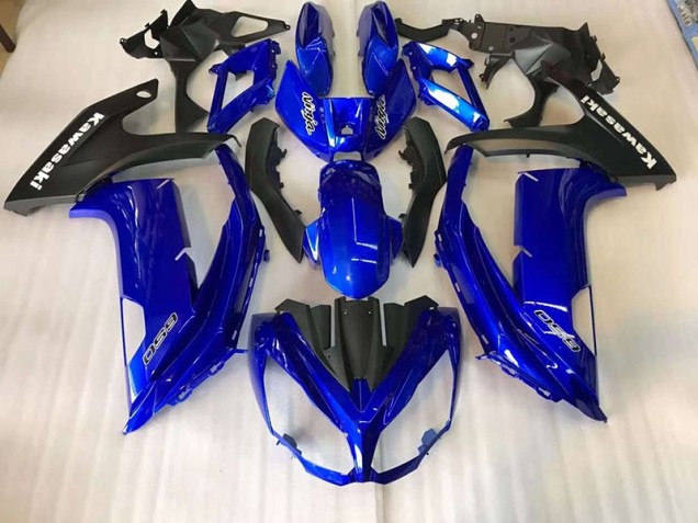 2012-2016 Blue Kawasaki Ninja EX650 Fairings 2012-2016 Blue Kawasaki Ninja EX650 Fairings