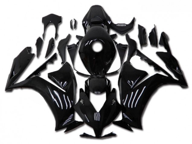 2012-2016 Glossy Black Honda CBR1000RR Injection Fairings 2012-2016 Glossy Black Honda CBR1000RR Injection Fairings