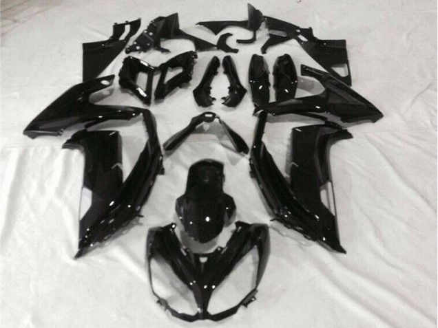2012-2016 Glossy Black Kawasaki Ninja EX650 Fairings & Bodywork 2012-2016 Glossy Black Kawasaki Ninja EX650 Fairings & Bodywork