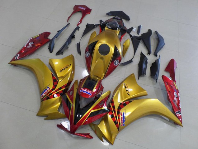 2012-2016 Gold and Dark Red Honda CBR1000RR Fairings 2012-2016 Gold and Dark Red Honda CBR1000RR Fairings