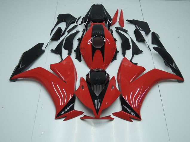 2012-2016 Red Black with No Decals Honda CBR1000RR Fairings 2012-2016 Red Black with No Decals Honda CBR1000RR Fairings