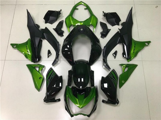 2013-2016 Green Black Kawasaki Ninja Z800 Fairings & Bodywork 2013-2016 Green Black Kawasaki Ninja Z800 Fairings & Bodywork