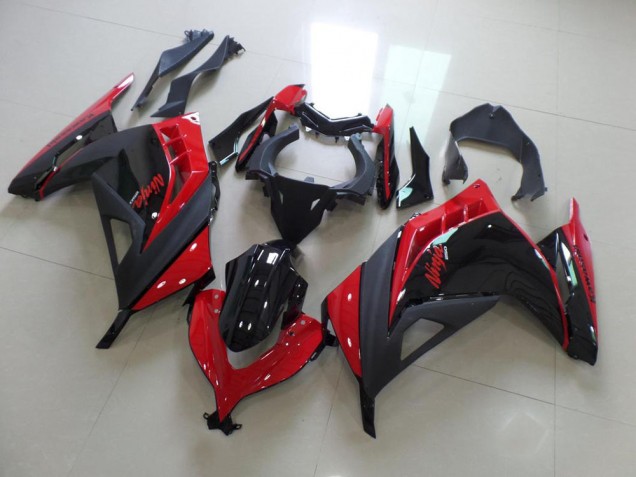 2013-2016 Red Black Kawasaki Ninja ZX300R Fairings 2013-2016 Red Black Kawasaki Ninja ZX300R Fairings
