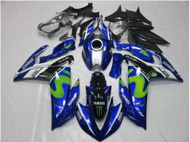 2015-2018 Movistar Yamaha YZF R3 Fairings