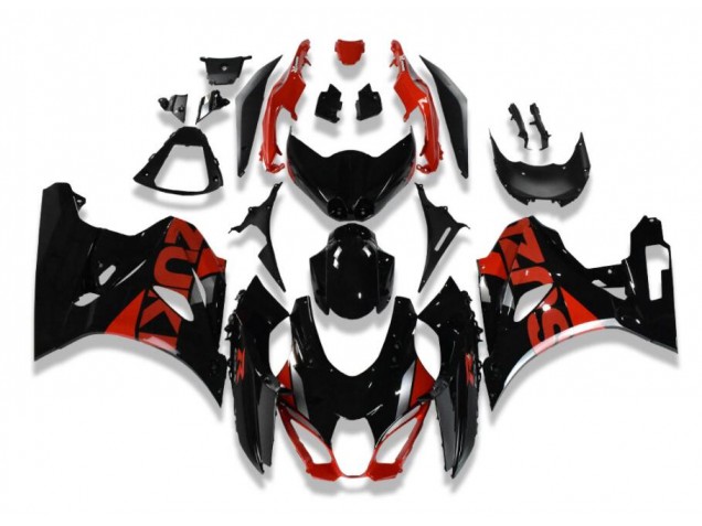 2017-2019 Black Red Suzuki GSXR 1000 Fairings 2017-2019 Black Red Suzuki GSXR 1000 Fairings